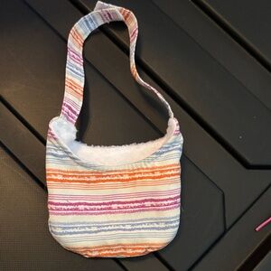 American Girl Kira Wallaby care bag Multicolor Striped Bag